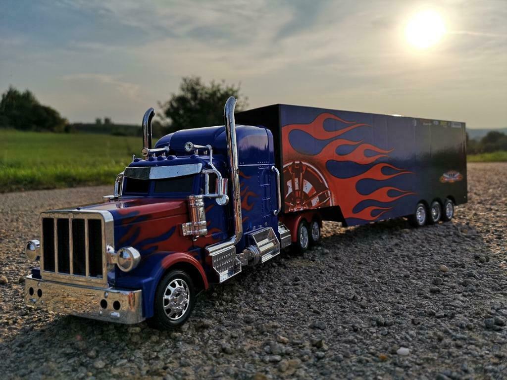 R/C USA-Truck FREIGHTLINER. PETERBILT-TRUCKS 359-serie LED, Ophalen of Verzenden, Nieuw