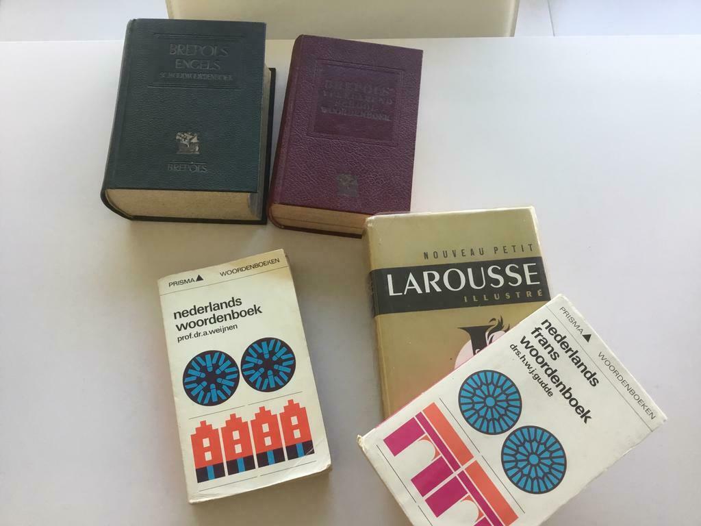 Lot woordenboeken, Enlèvement, Anglais