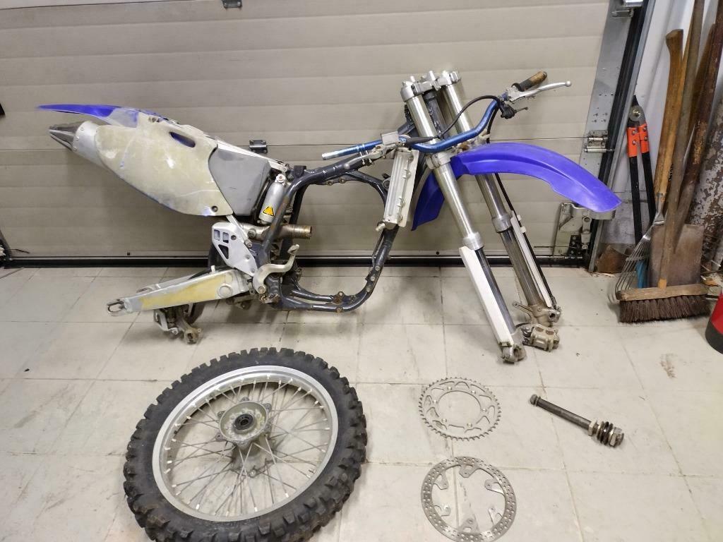 onderdelen yamaha wr 250 van '01, Ophalen of Verzenden, Gebruikt