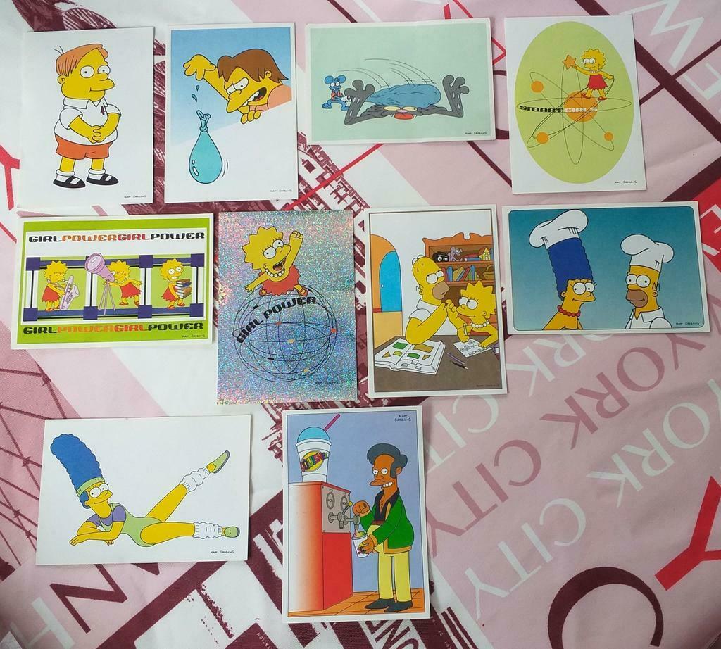 Lot de 10 stickers Panini Les Simpsons - 2000, Collections, Enlèvement ou Envoi, Neuf, Cinéma, Télévision ou Audiovisuel