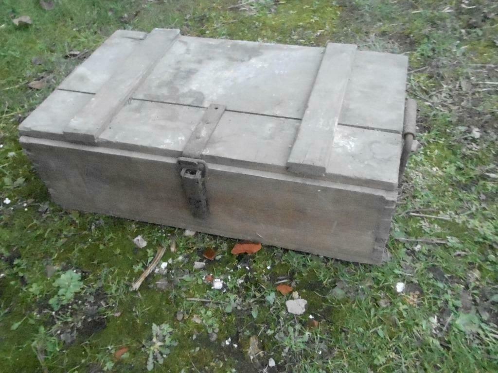 ALLEMAGNE - WWI - CAISSE A MUNITIONS, Enlèvement ou Envoi, Armée de terre, Caisse ou Géocache