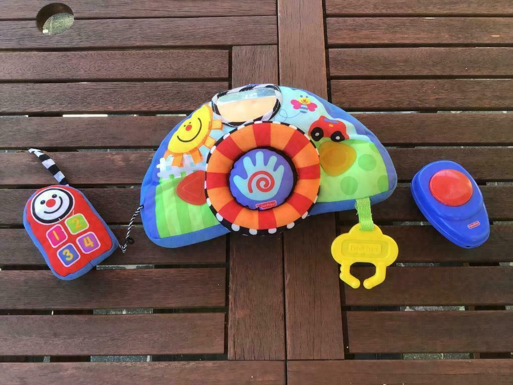 Fisher Price autostuur met afstandsbediening, Ophalen, Gebruikt, Auto of Voertuig, Met licht
