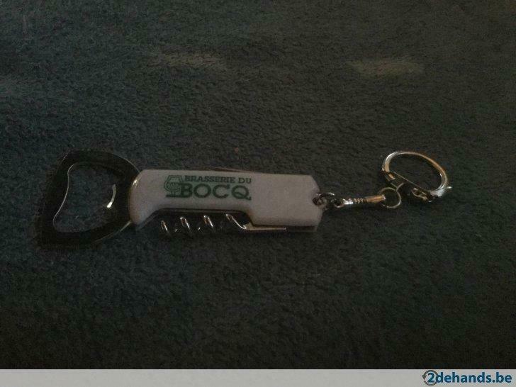 Brouwerij Reclame Brasserie du Bocq Namur sleutelhanger, Collections, Enlèvement ou Envoi, Utilisé