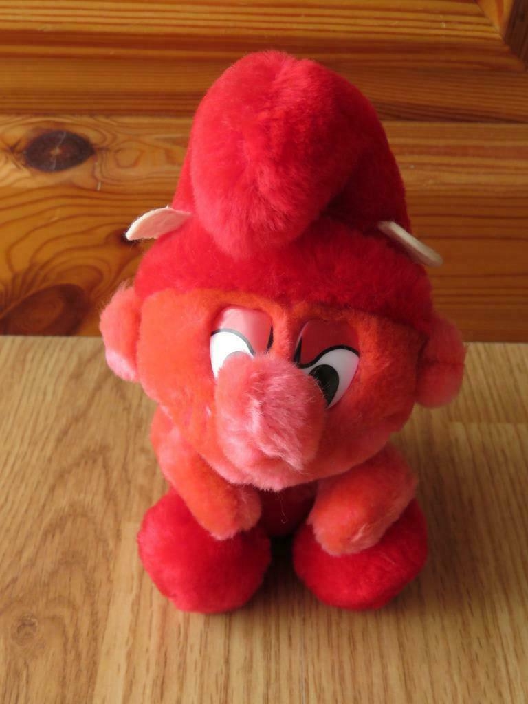 Vintage superbe peluche schtroumpfs diable annee 1990, Collections, Schtroumpfs, Enlèvement ou Envoi, Neuf, Autres Schtroumpfs