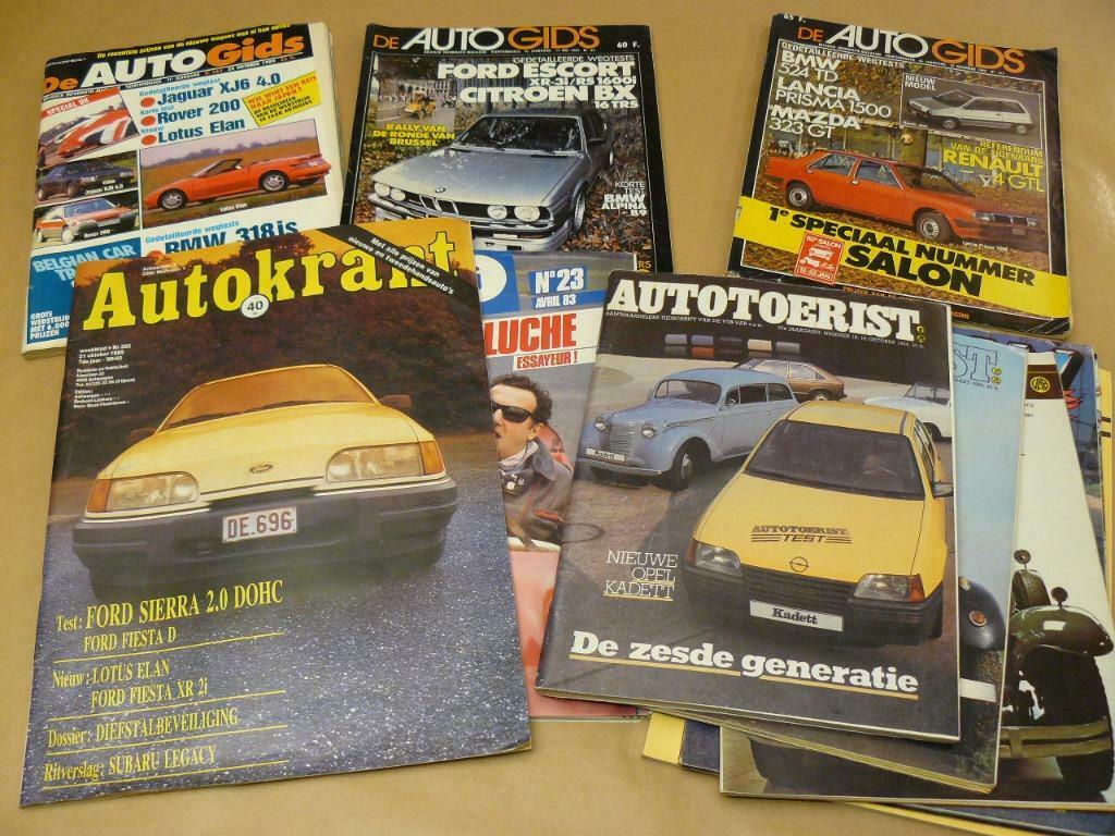 Autotijdschriften uit de jaren 80, Boeken, Auto's | Folders en Tijdschriften, Ophalen of Verzenden, Zo goed als nieuw