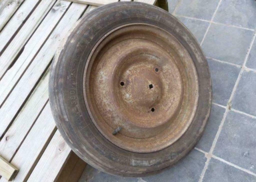 Roue / Jante Citroën Dyane / 2CV, Enlèvement