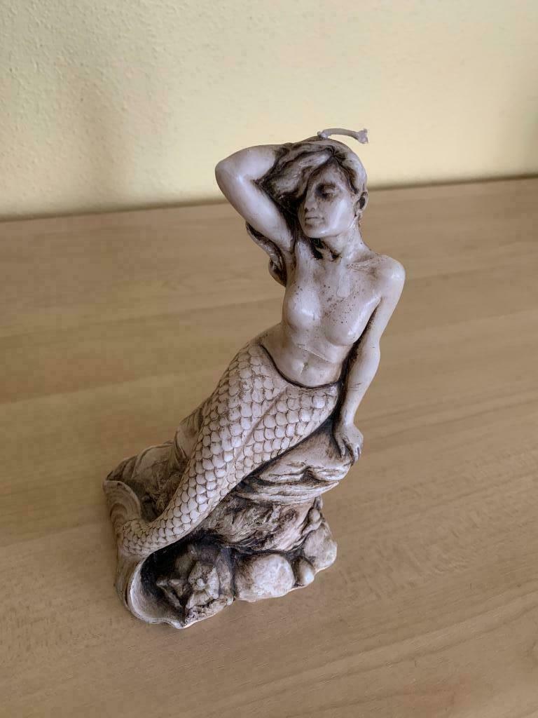 Bougie Sirène, Maison & Meubles, Enlèvement, Comme neuf, Bougie