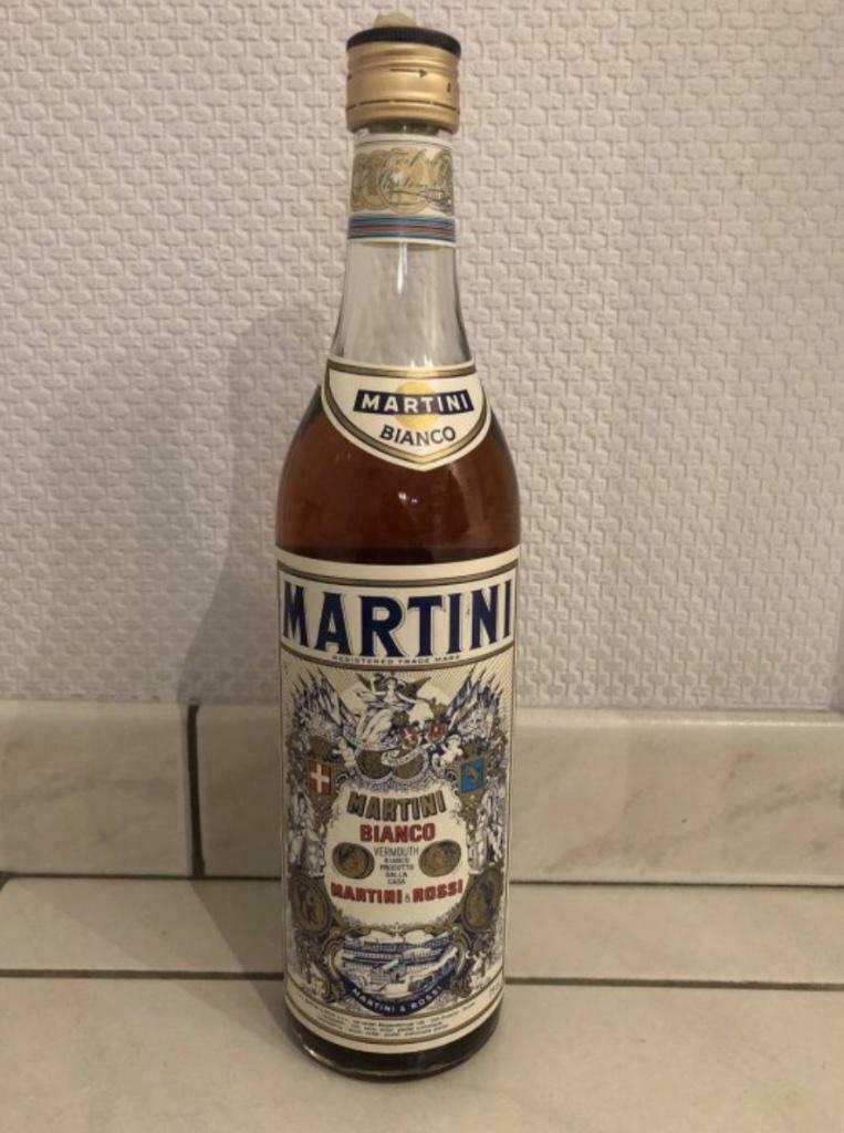Vintage 75cl fles Martini Bianco Martini & Rossi. Ongeopend., Ophalen, Nieuw, Flesje(s), Overige merken