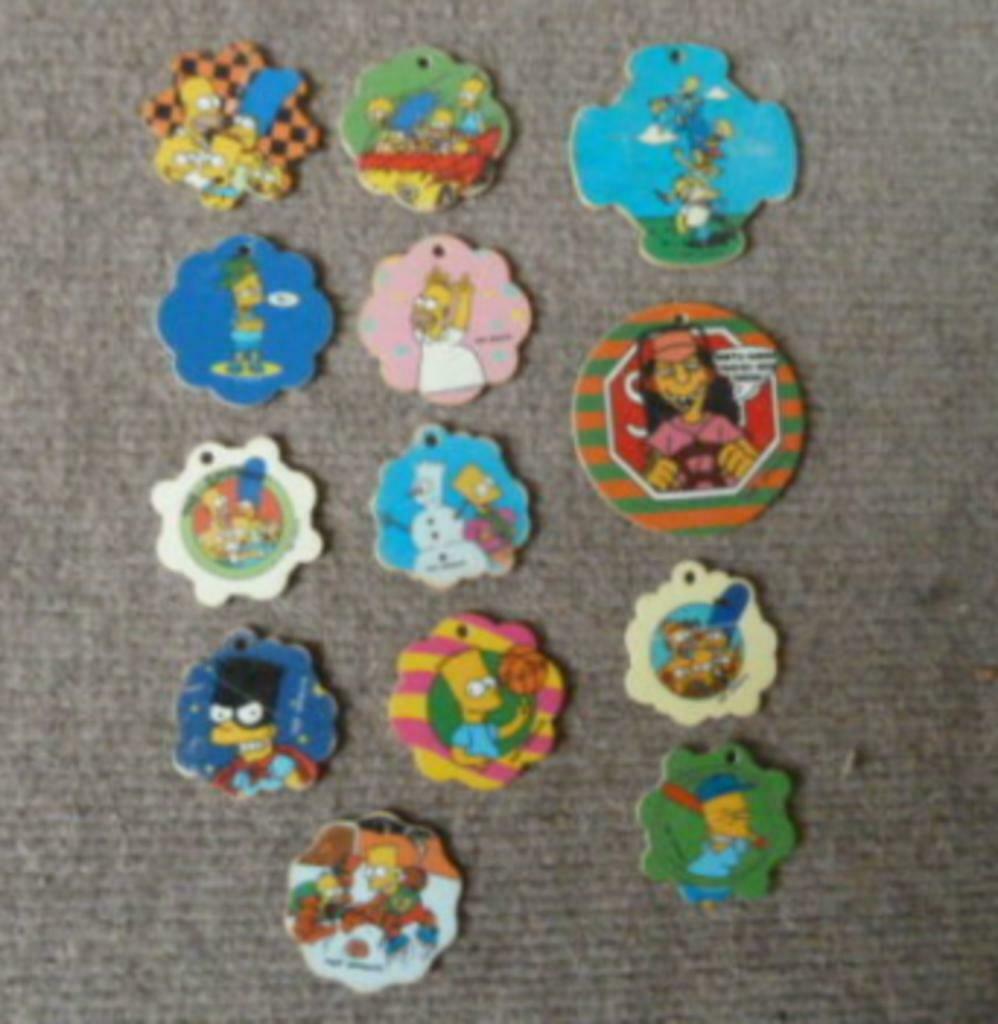 13 verschillende flippo 's THE SIMPSONS, Verzamelen, Flippo's, Ophalen of Verzenden, Losse flippo's