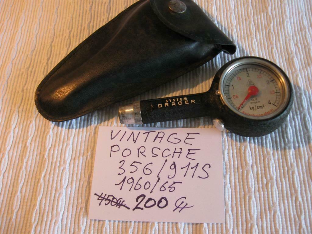 MANOMÈTRES PORSCHE ET ACCESSOIRES..., Bricolage & Construction, Enlèvement, Comme neuf, Moins de 6 bars