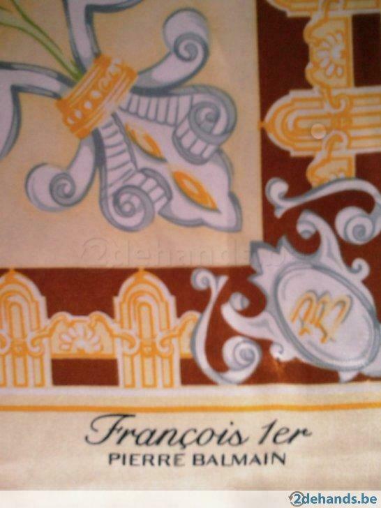 Bordeau Pierre cardin handtas paris +pierre balmain sjaal, Écharpe