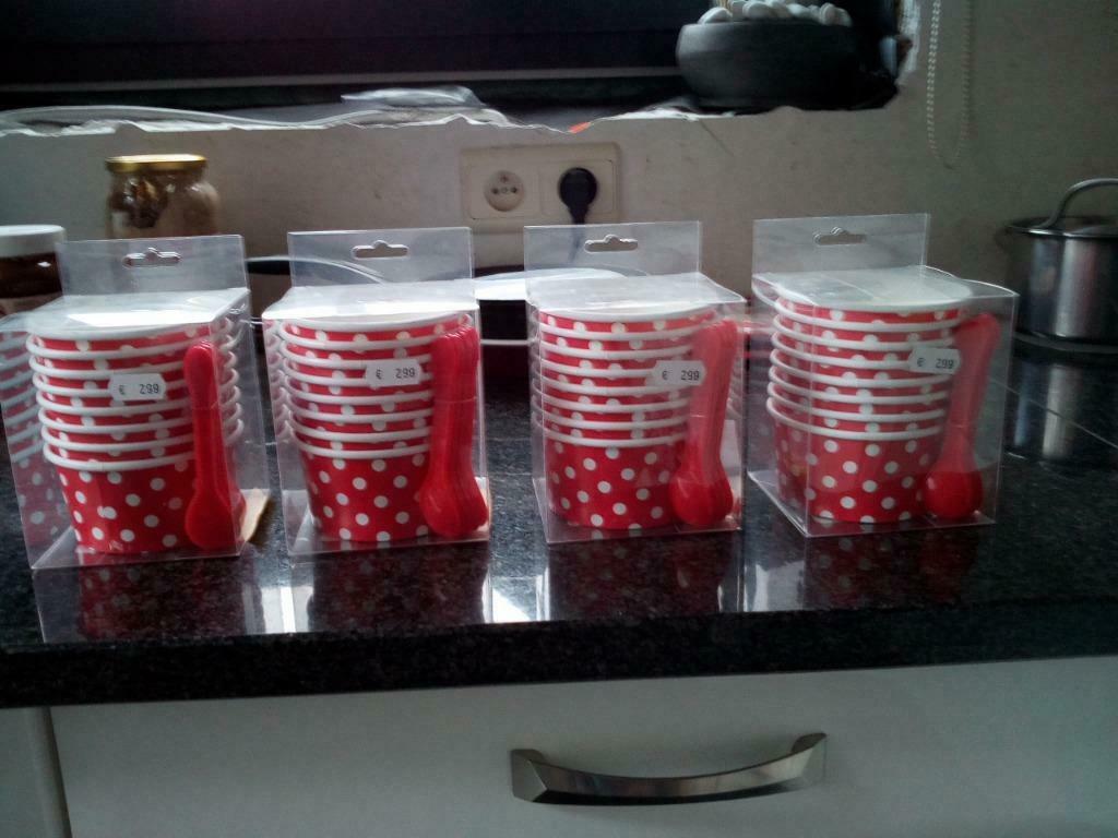 Gobelets en carton - 4 Boxs = pour 32 personnes, Maison & Meubles, Enlèvement, Neuf, Intérieur