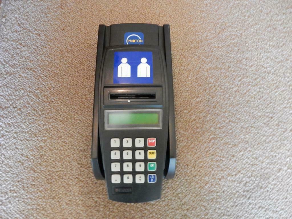 Vintage terminal CZAM mister cash/bancontact C-ZAM, Informatique & Logiciels, Enlèvement ou Envoi, Utilisé