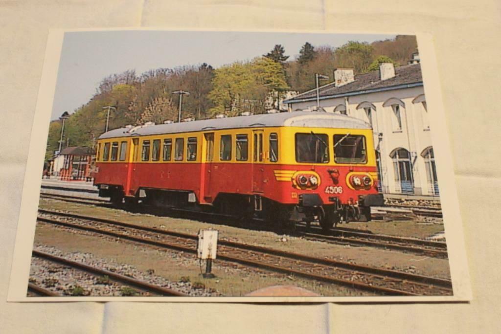 Reproductions photos autorail 4506 sur ligne 132, Collections, Enlèvement ou Envoi