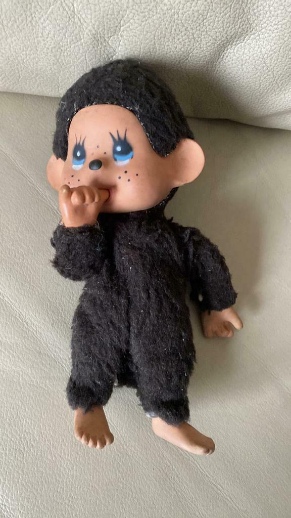 Oude monchichi pluche goede staat hoogte +-25 cm, Kinderen en Baby's