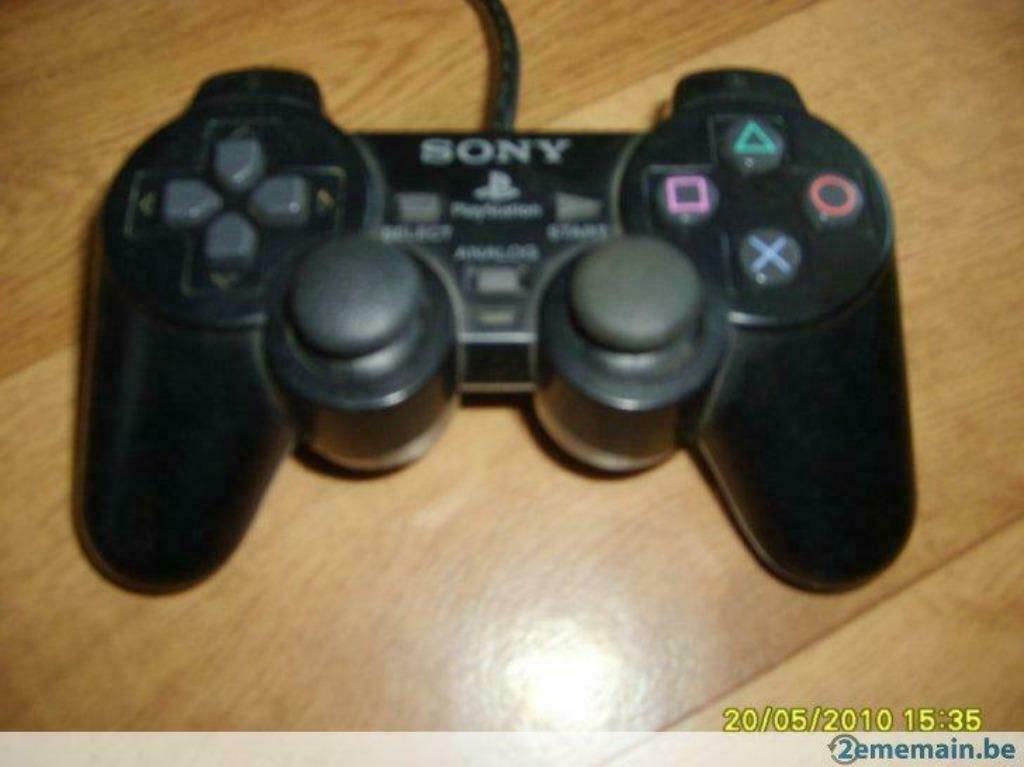 Manette PS2 défectueuse, Enlèvement ou Envoi, Utilisé, Noir