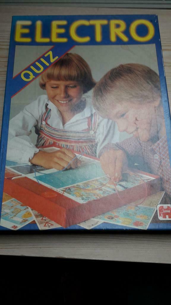 Jeu de société éducatif 1980 vintage ELECTRO Jumbo, 1 ou 2 joueurs, Enlèvement ou Envoi, Comme neuf, Jumbo