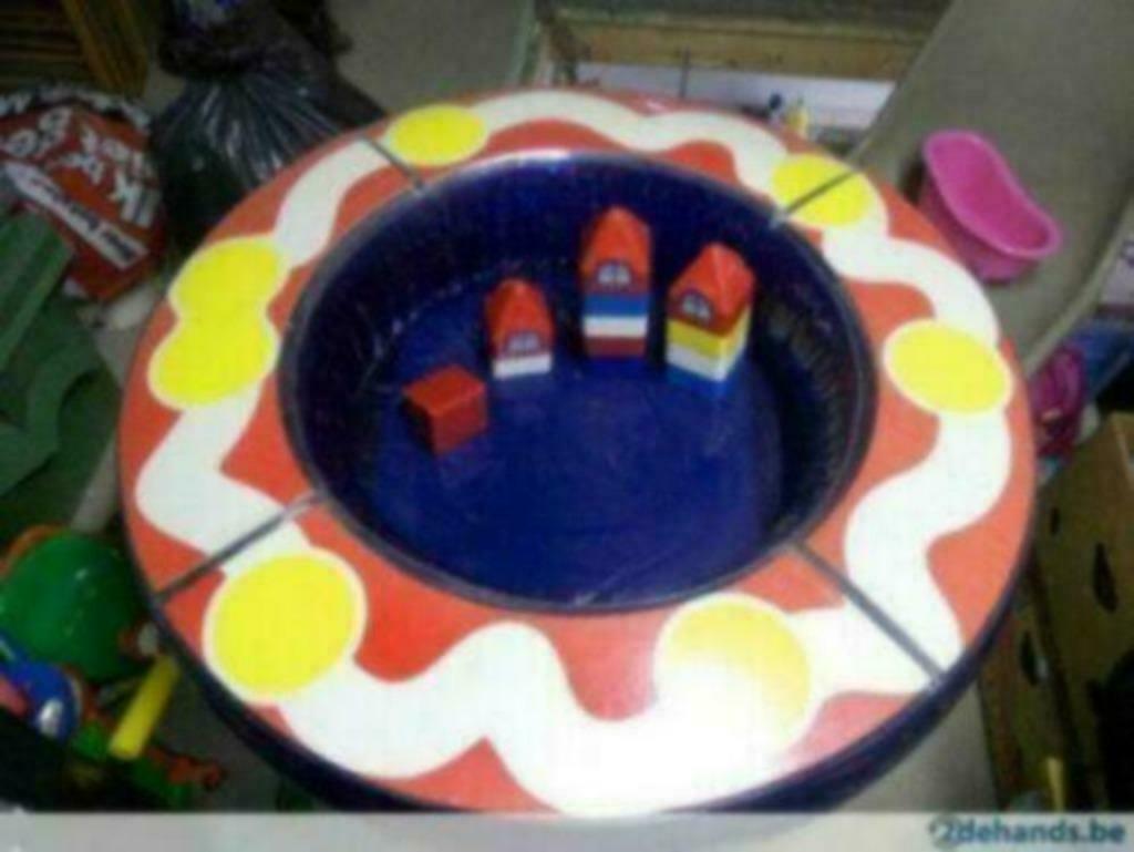 baby zwembad met blokken, Verzenden, Rond