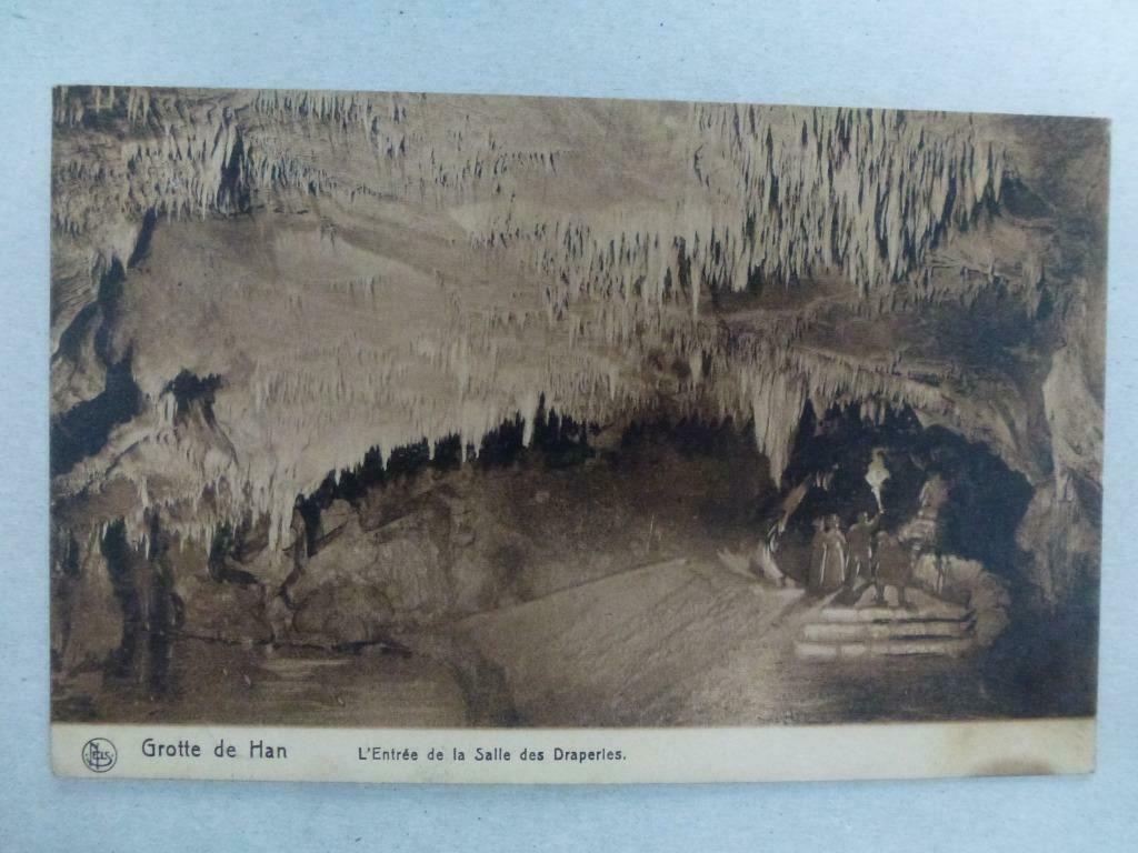 Grottes de Han L'Entrée de la Salle des Draperies, Verzenden, Ongelopen, Namen