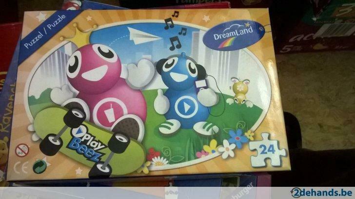 Puzzel play beez 24 stukken, Ophalen, Gebruikt