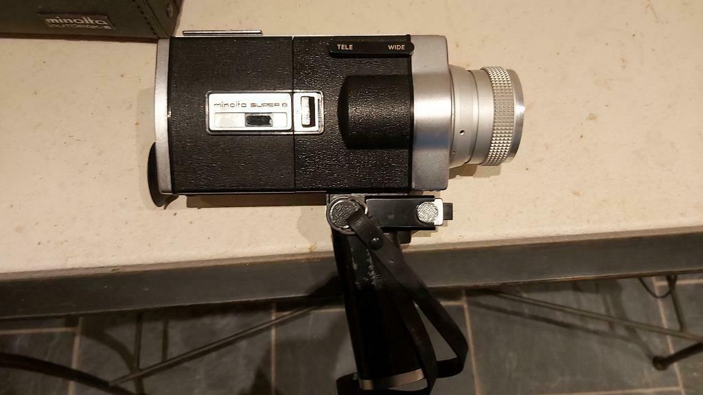 Caméra Minolta Super 8, TV, Hi-fi & Vidéo, Caméscopes analogiques, Enlèvement ou Envoi, Caméra
