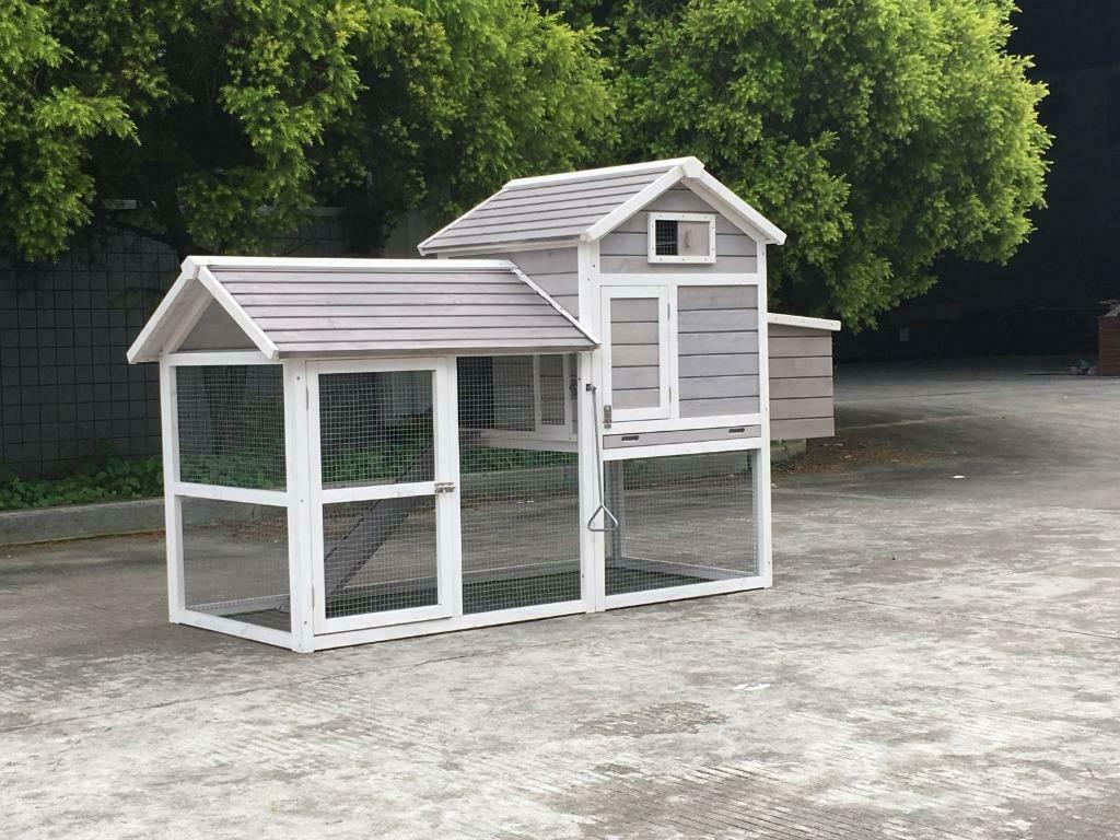 Poulailler XXL poules maison poule coq abri poules clapier, Envoi, Neuf, Poulailler