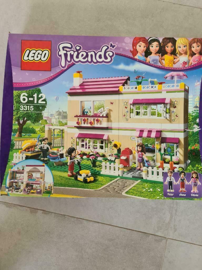 Lego Friends : La villa : 3315, Ophalen of Verzenden, Zo goed als nieuw, Complete set, Lego