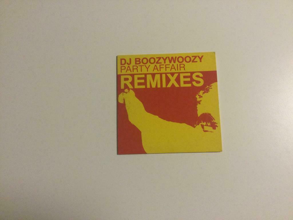 CD-single DJ Boozywoozy Party Affair remixes, CD & DVD, CD Singles, Enlèvement ou Envoi, Dance