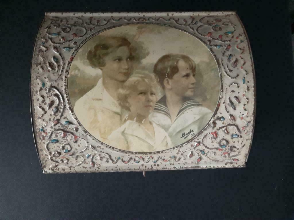 Valise en étain avec Josephine-Charlotte, Boudewijn et Alber, Enlèvement ou Envoi, Utilisé, Autres types