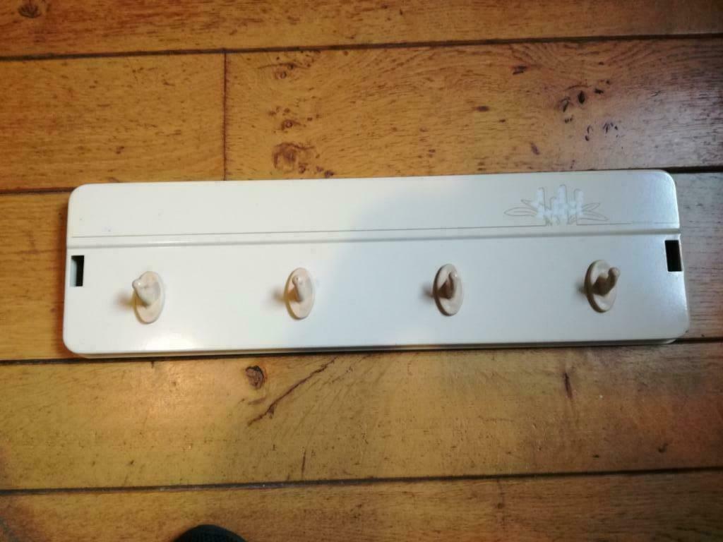 Retro Brabantia handdoek rek kapstok lelietje-van-dalen, Verzamelen, Ophalen of Verzenden, Overige typen