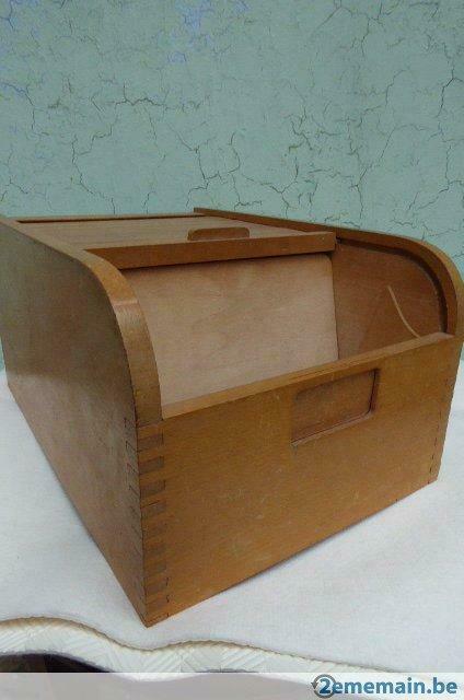 casier bois pour fiches à volet, Enlèvement ou Envoi