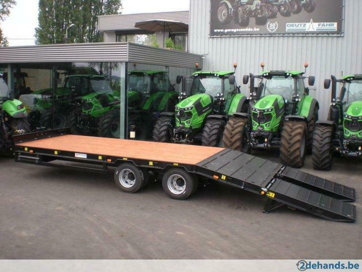 Pronar 7m, 20 ton MTM, hydr. rampen, extra trekboomvering, Zakelijke goederen, Ophalen, Serretuinbouw, Transport
