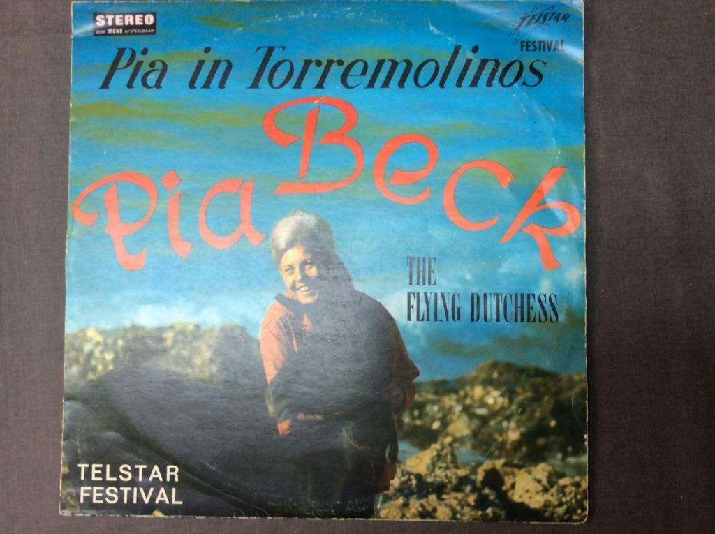 PIA BECK in Torremolinos (met handtekening zie foto’s), Enlèvement ou Envoi, 1960 à 1980, 12 pouces, Jazz