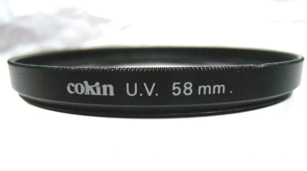 Photo filtre UV 58 mm Cokin F206, Enlèvement ou Envoi, 50 à 60 mm, Cokin, Filtre UV