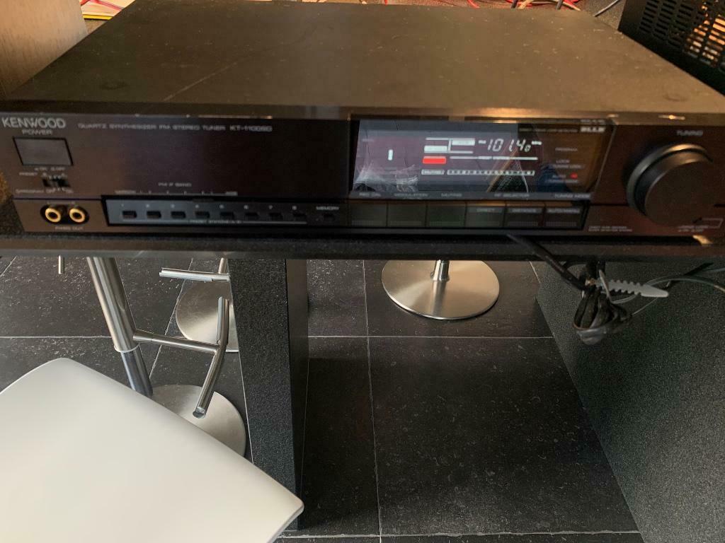 Kenwood KT1100SD synthesizer., Ophalen, Gebruikt, Radio