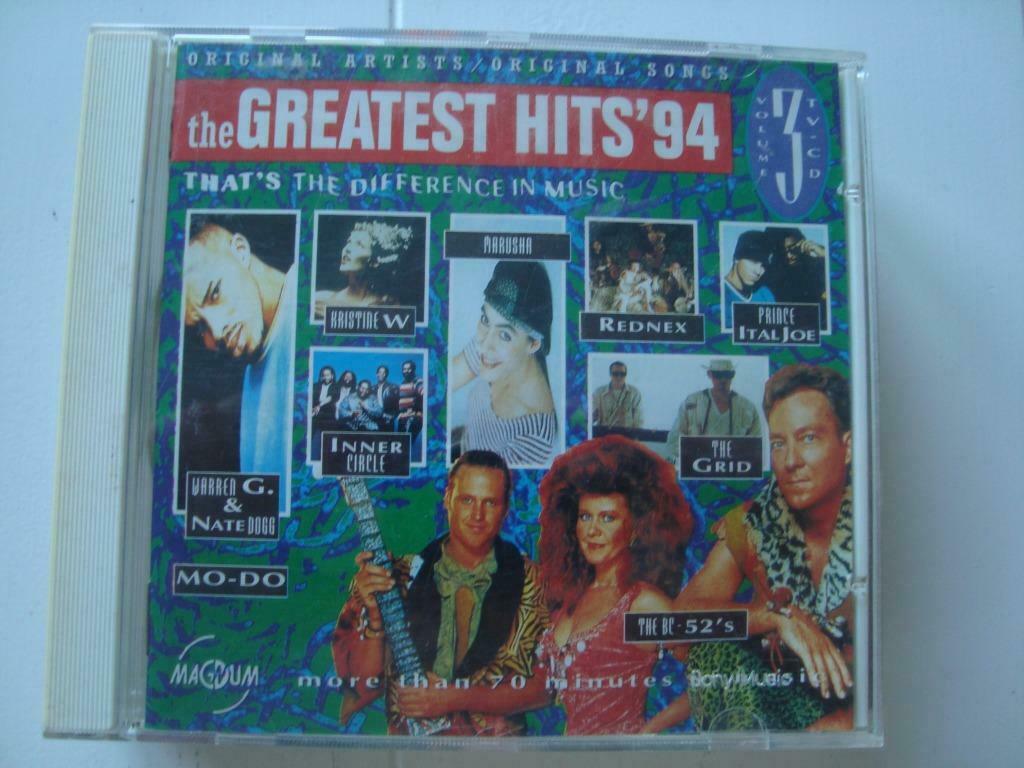 CD The Greatest Hits '94 volume 3, Ophalen of Verzenden, Pop