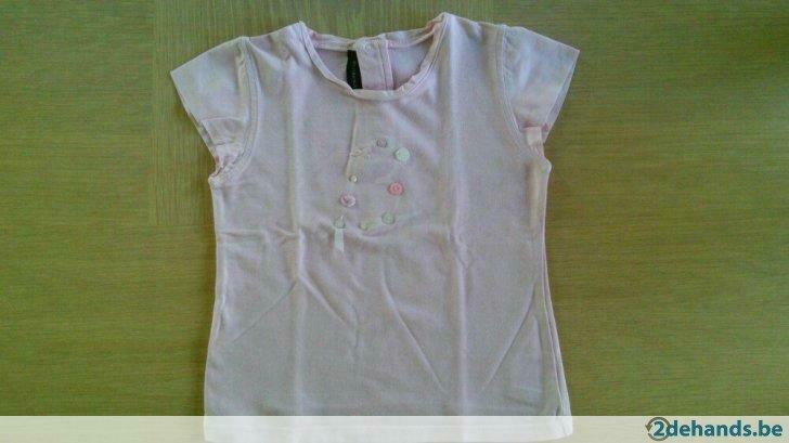 T-shirt Burberry 4 jaar, Ophalen of Verzenden, Gebruikt, Meisje, Shirt of Longsleeve