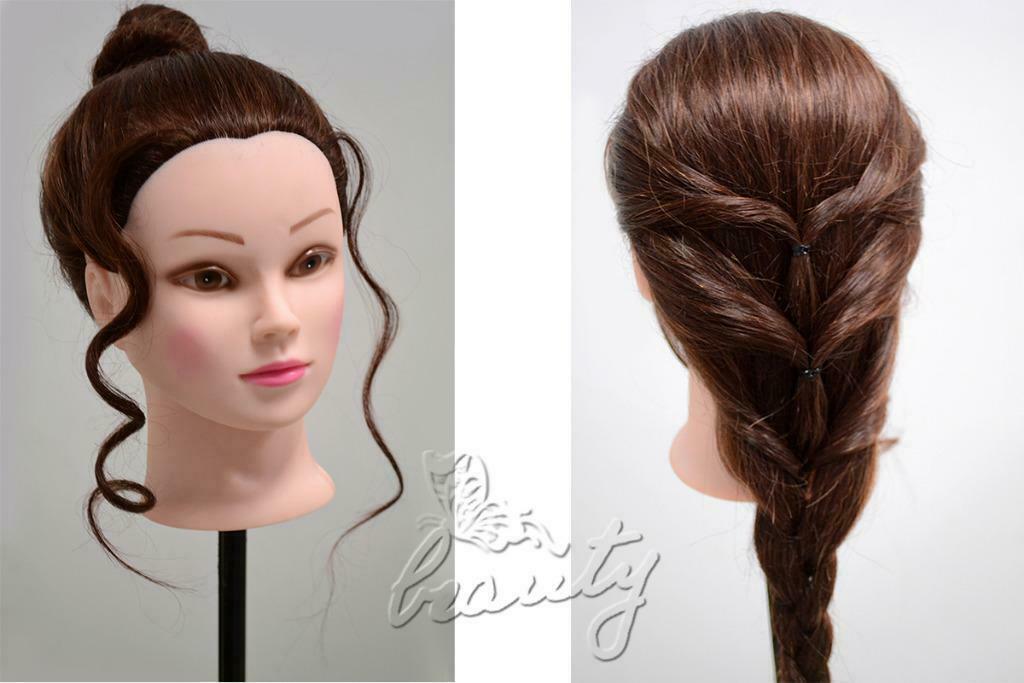 Nieuw Oefenhoofd/Kappershoofd/Trainingshoofd 90% Echt Haar!, Handtassen en Accessoires, Ophalen of Verzenden, Nieuw