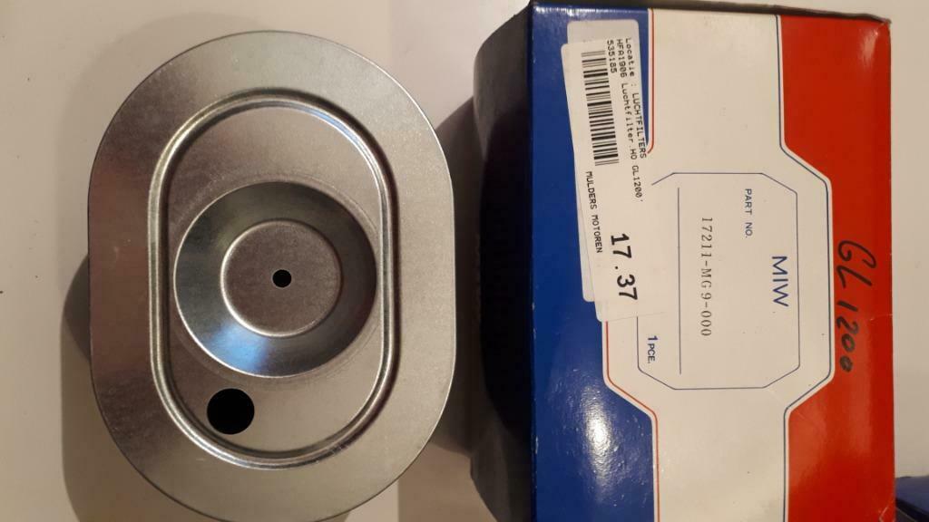 17211-MG9-000 Honda GL1200 luchtfilter, Motoren, Ophalen of Verzenden, Nieuw