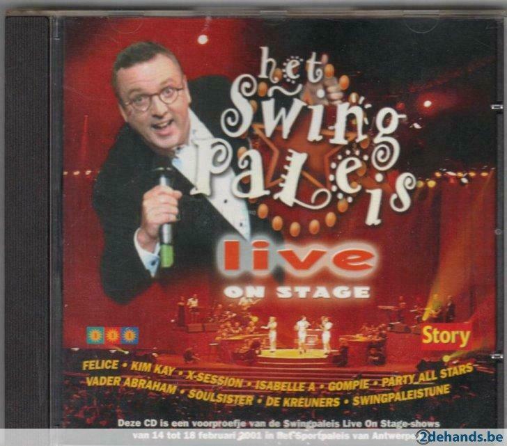 het swingpaleis, Cd's en Dvd's, Ophalen of Verzenden