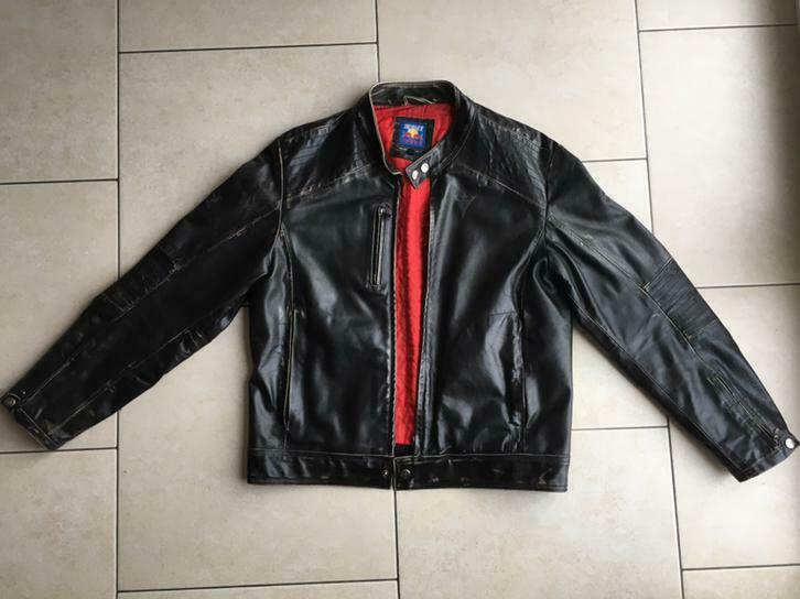 Veste en cuir Kini KTM, Comme neuf, Taille 52/54 (L), Noir
