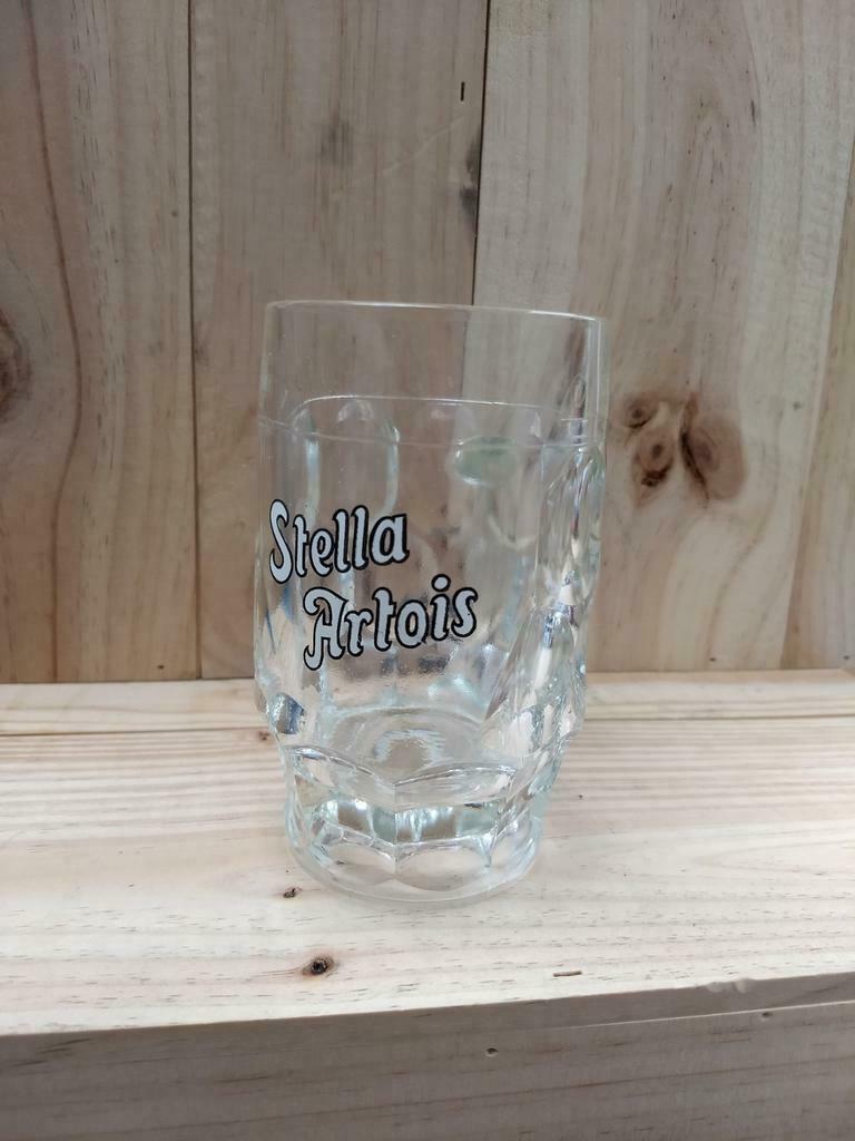 Bierglas Bierpot met oor Stella Artois 0,25 L, Enlèvement ou Envoi, Utilisé, Verre à bière