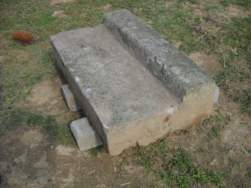 Bordures béton massif., Enlèvement, Utilisé, Béton