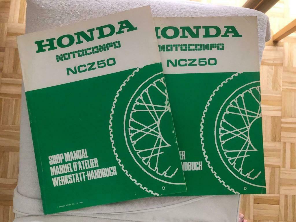 HONDA MOTOCOMPO werkplaatshandboek/manuel/manual, Enlèvement ou Envoi, Honda