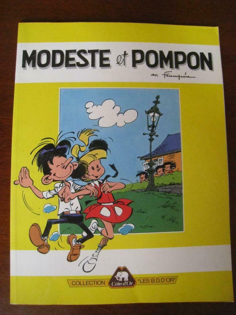 FRANQUIN COTE D OR PUBLICITAIRE BD modeste et pompon, Livres, BD, Neuf, Enlèvement ou Envoi, Une BD, Franquin