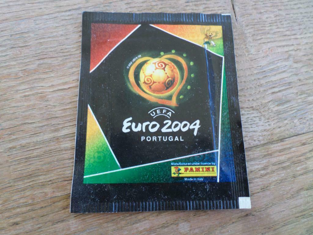 Pochette Panini Euro 2004 Portugal., Collections, Enlèvement ou Envoi, Neuf, Affiche, Image ou Autocollant