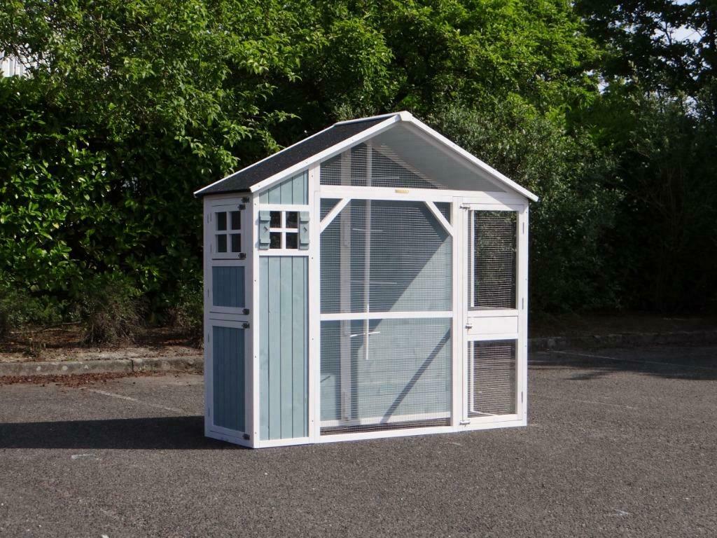 Voliere XXL voliere bois voliere de jardin NEUVE, Envoi, Neuf, Bois, Volière