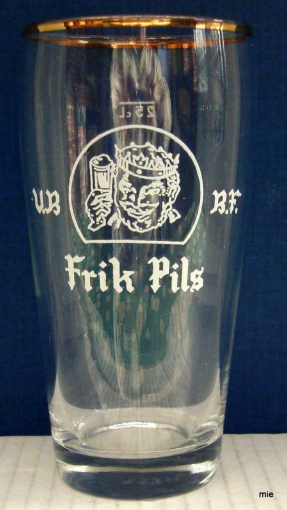 bier brouwerij glas Vlaamse brouwerij Lauwe Frik pils, Collections, Enlèvement ou Envoi, Comme neuf