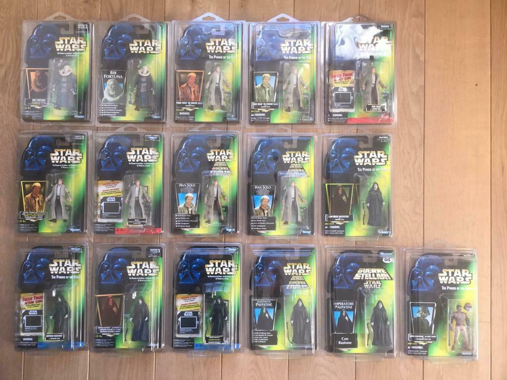 Star wars POTF2 bib fortuna han endor emperor lando skiff, Ophalen of Verzenden, Nieuw, Actiefiguurtje