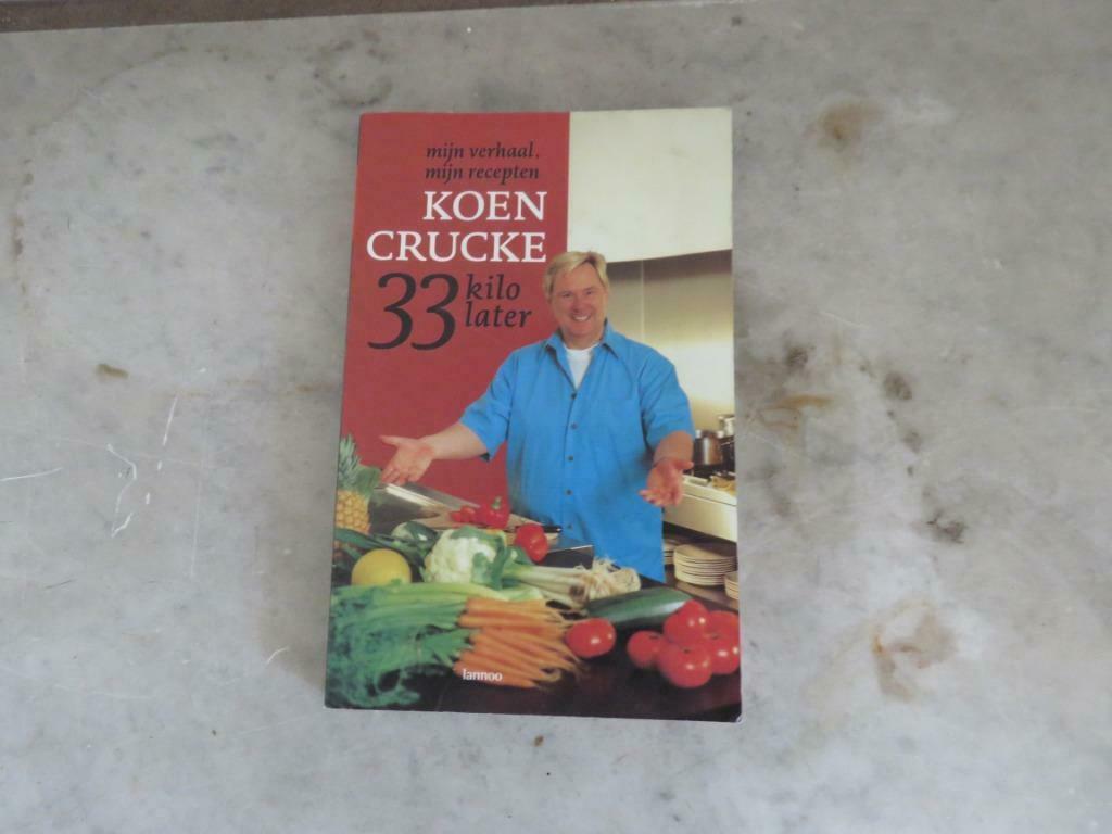 Koen Crucke 33 kilos plus tard, Livres, Enlèvement ou Envoi, Utilisé